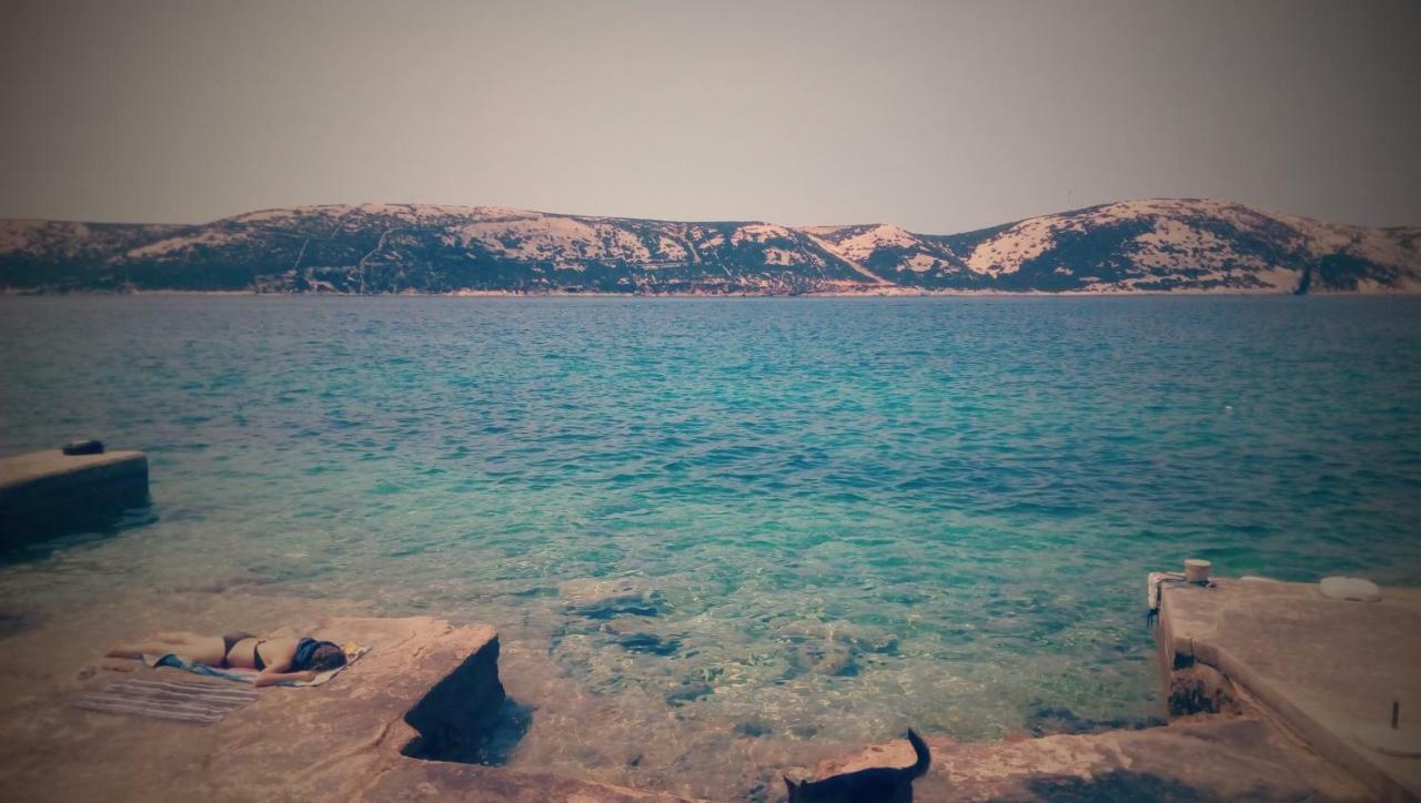 Sea Breeze Apartments With Private Beach And Boat Anchorage Stara Novalja Buitenkant foto